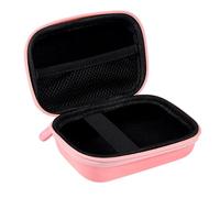 Leayjeen Funda de cámara compacta para niños Compatible con YunLone/Vannico/Faburo/GlobalCrown/Gofunly/Voltenick/Hangrui/arnssien/JAMSWALL/Cámara para niños (Solo Funda) Rosa