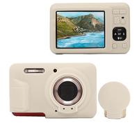 Leayjeen Funda de silicona para Kodak FZ55, funda protectora suave, ultrafina y ligera (con tapa de lente extraíble), White, Estuche de belleza