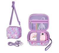 Leayjeen Funda para cámara de impresión instantánea para niños compatible con HiMont/Manttely/Camclid/Greenkinder/Gofunly/Hangrui, regalo de cumpleaños de Navidad para niños y niñas (solo funda),