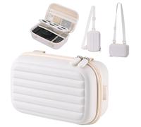 Leayjeen Funda para cámara digital compatible con VAHOIALD/Rollei/ZAZYZIA/TOAIOHO/Kodak/GUEVWES/DODOSOUL, funda para cámara de fotos, diseño rígido EVA (solo funda), color blanco