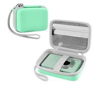 Leayjeen Funda para cámara digital, Verde - Color Sólido, M, Neceser