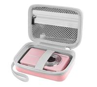 Leayjeen - Funda para cámara instantánea para niños, compatible con GREENKINDER/CAMCLID/Gofunly y papel de impresión, regalos juguetes para niños de Navidad, rosa, Funda protectora para cámara digital