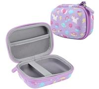 Leayjeen Funda para cámara para niños compatible con GlobalCrown/Cocopa/GKTZ/Hangrui/BAISIQI/Voltenick/Faburo/COOZi, videocámara para niños de 3 a 12 años (solo funda), unicornio morado, Organizador