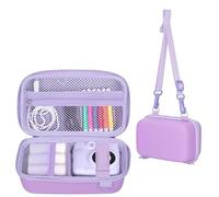 Leayjeen Funda Protectora para Cámara de Fotos Instantánea Infantil Compatible con Gofunly/CHAKEYAKE/CAMCLID y Papel de Impresión, Cumpleaño Regalos para niños (Solo Funda) Verde