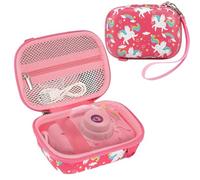 Leayjeen Funda Protectora para cámara Digital Infantil Compatible con Grepro/Gofunly/Goopow/YunLone/AONISE/Dwfit/Kriogor/Hangrui (Solo Funda), Rosa (Unicornio Rosa), Mochila para niños