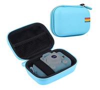 Leayjeen Funda Protectora para Camara Fotos Infantil Compatible con Faburo/SeHeTop/BNEHHOV/JOPHEK/Super Barley/SJCAMarnssien, Cumpleaño Regalos para de 3-12 Años(Solo Funda) Azul