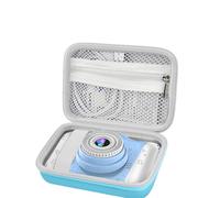 Leayjeen Fundas para Cámara Digital para Niños Compatible con Selvim/ShinePick/ShinePick/WOWGO/Vatenick/ITSHINY/Gofunly, Navidad Cumpleaño Juguetes de para niños y niñas (Solo Funda) Azul
