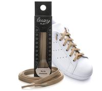 leazy flat Cordones elásticos M: (Hasta 5 ojales por lado, Beige)