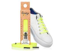 leazy Kids - Cordones Elásticos para Niños - Cordones para Enganchar Planos, Elásticos - Quedan Perfectos y Seguros en el Pie - Hechos Especialmente para Zapatos de Niño