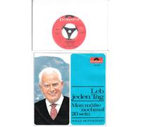 Leb jeden Tag / Man müßte noch mal 20 sein / Willy Schneider / Bildhülle Polydor # 54074 / 7" Vinyl Single Schallplatte