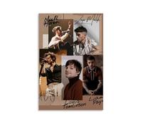 Lebaito One Poster Direction Music Band Vintage Retro Cover Póster firmado para habitación, lienzo estético para decoración de pared, dormitorio, 12 x 18 pulgadas (30 x 45 cm)