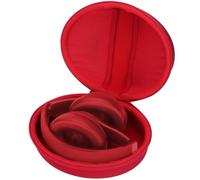 Lebakort Duro Caja Estuche Funda para Beats Studio Pro Studio 3 Solo 4 Solo 3 Solo 2 Auriculares Inalámbricos Bluetooth (Estuche Rojo Solo Funda)