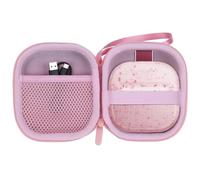Lebakort Duro Caja Estuche Funda para Bose Novedad Soundlink Micro (2.ª generación) Altavoz Portátil (Rosa Palo)