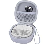 Lebakort Duro Caja Estuche Funda para Bose SoundLink Micro Altavoz (Blanco)