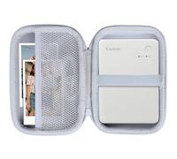 Lebakort Duro Caja Estuche Funda para Canon Impresora de Fotos Portátil SELPHY QX20 / Selphy Square QX10 Impresora (Blanco)