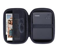 Lebakort Duro Caja Estuche Funda para Canon Impresora de Fotos Portátil SELPHY QX20 / Selphy Square QX10 Impresora (Negro)