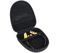 Lebakort Duro Caja Estuche Funda para DEWALT Neckband Headphones (Negro) | Neckband Headphones Funda