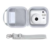 Lebakort Duro Caja Estuche Funda para Fujifilm Instax Mini 12/11 cámara instantánea (Blanco)