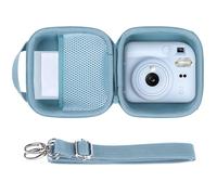 Lebakort Duro Caja Estuche Funda para Fujifilm Instax Mini 13/12/11 cámara instantánea (Azul Claro)