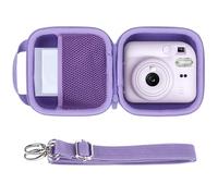 Lebakort Duro Caja Estuche Funda para Fujifilm Instax Mini 13/12/11 cámara instantánea (Morado)