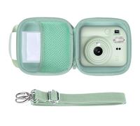 Lebakort Duro Caja Estuche Funda para Fujifilm Instax Mini 13/12/11 cámara instantánea (Verde Claro)