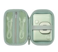 Lebakort Duro Caja Estuche Funda para Fujifilm Instax Mini Liplay/Liplay+ Cámara Instantánea Híbrida (Amarillo y Verde)