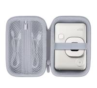 Lebakort Duro Caja Estuche Funda para Fujifilm Instax Mini Liplay/Liplay+ Cámara Instantánea Híbrida (Gris)