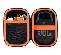 Lebakort Duro Caja Estuche Funda para JBL Clip 5 Clip 4 Altavoz inalámbrico portátil con Bluetooth (Estuche Negro)