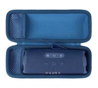 Lebakort Duro Caja Estuche Funda para JBL Flip 7 Flip 6 Flip 5 Flip 4 Altavoz Bluetooth Portátil Impermeable (Azul)