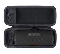 Lebakort Duro Caja Estuche Funda para JBL Flip 7 Flip 6 Flip 5 Flip 4 Altavoz Bluetooth Portátil Impermeable (Estuche Negro)
