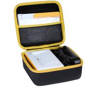 Lebakort Duro Caja Estuche Funda para Kodak Dock Plus 4PASS / Kodak Dock Premium 4x6 Impresora de Fotos Instantánea (Negro + Amarillo)