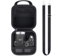 Lebakort Duro Caja Estuche Funda para Kodak Pixpro AZ405/AZ425/AZ255/AZ401/AZ528 Cámara Digital (Negro)