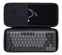 Lebakort Duro Caja Estuche Funda para Logitech MX Mechanical Teclado Mini para Mac Inalámbrico Iluminado