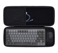 Lebakort Duro Caja Estuche Funda para Logitech MX Teclado Mecánico Mini Iluminado y MX Anywhere 3S Compacto Ratón Combo