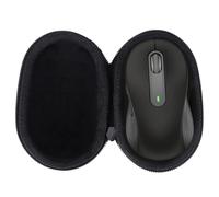 Lebakort Duro Caja Estuche Funda para Logitech Signature M650 Ratón Inalámbrico (Graphite)