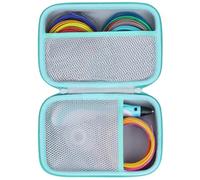Lebakort Duro Caja Estuche Funda para SCRIB3D P1 Bolígrafo de Impresión 3D / MYNT3D Super Bolígrafo de Impresión 3D / 3DOODLER Essentials Juego de Bolígrafos de Impresión 3D (Blanco + Menta Verde)