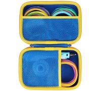 Lebakort Duro Caja Estuche Funda para SCRIB3D P1 Bolígrafo de Impresión 3D / MYNT3D Super Bolígrafo de Impresión 3D / 3DOODLER Essentials Juego de Bolígrafos de Impresión 3D (Azul + Amarillo)