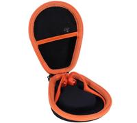 Lebakort Duro Caja Estuche Funda para Shokz New OpenRun Pro 2 Mini/Pro 2/OpenRun/OpenSwim/OpenMove Auriculares Deportivos de Conducción Ósea (Negro + Naranja)