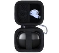 Lebakort Duro Caja Estuche Funda para SHOKZ OpenDots One Auriculares | con bucle de escalada, funda de almacenamiento portátil, capa dura, protección contra choques, maleta de viaje