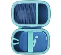 Lebakort Duro Caja Estuche Funda para Soundcore Select 4 Go Altavoz Bluetooth Ultraportátil (Azul + Menta Verde)