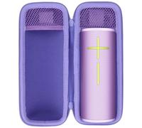 Lebakort Duro Caja Estuche Funda para Ultimate Ears Boom 4 / Boom 3 Altavoz Bluetooth Portátil (Morado)