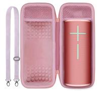 Lebakort Duro Caja Estuche Funda para Ultimate Ears Megaboom 4 / Megaboom 3 Altavoz Bluetooth Portátil Impermeable (Rosa)