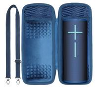 Lebakort Duro Caja Estuche Funda para Ultimate Ears Megaboom 4 / Megaboom 3 Altavoz Bluetooth Portátil Impermeable (Azul)