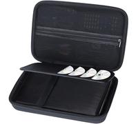 Lebakort Duro Caja Estuche Funda para YOTON 9,5" / POFOTO 9,5" / YOOHOO 9,5" / WOLFANG 9,5" Tragbarer DVD-Player(Negro)
