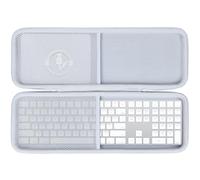Lebakort Duro Viajar Caja Estuche Funda para Apple Teclado Magic Keyboard con Touch ID y Teclado Numérico