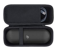 Lebakort Duro Viajar Caja Estuche Funda para Beats Pill Altavoz Bluetooth Inalámbrico (Negro)