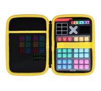Lebakort Duro Viajar Caja Estuche Funda para GiiKER Smart Sudoku - Juego de Rompecabezas Sudoku Original (Negro + Amarillo)