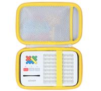 Lebakort Duro Viajar Caja Estuche Funda para GiiKER Super Blocks Juegos (Blanco + Amarillo)