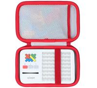 Lebakort Duro Viajar Caja Estuche Funda para GiiKER Super Blocks Juegos (Blanco + Rojo)