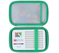 Lebakort Duro Viajar Caja Estuche Funda para GiiKER Super Blocks Juegos (Blanco + Verde)